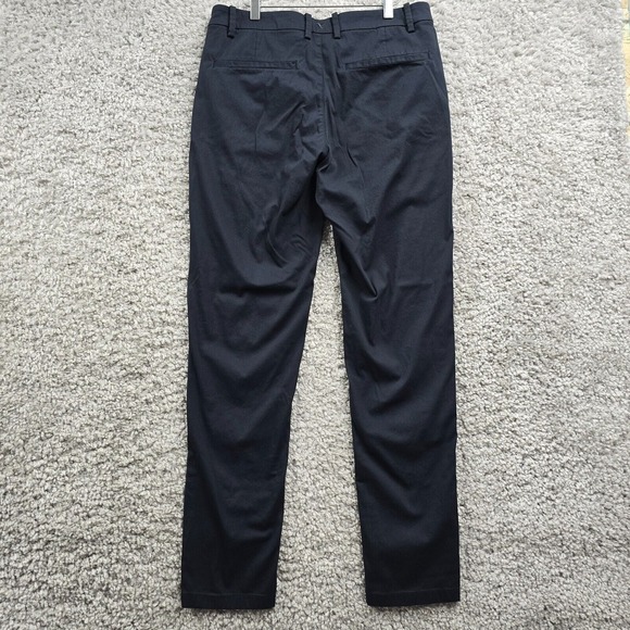 Bird Dogs Pants Mens 34x32 (Fits 32x31) Blue Chino Lined Slim Comfort Officewear - Picture 4 of 11